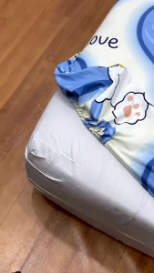 COD) SPREI HOMEMADE MOTIF KUROMI TERBARU 2024 UKURAN 180X200 MURAH PROMO 120x200 / 160x200 /200x200 / karakter anak cewek cantik