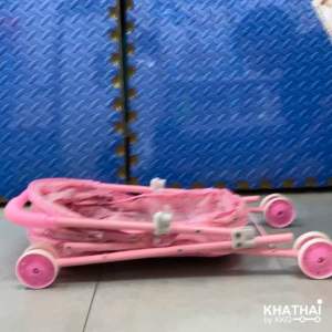 เล่น รถเข็นเด็ก พับได้ ตุ๊กตาลืมตาหลับตาได้ รถเข็นเลี้ยงน้อง รถเข็นเด็ก เลี้ยงน้อง รถเข็นเลี้ยงน้อง