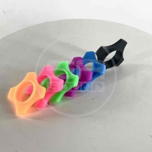 กันกลิ้ง ไมโครโฟน แบบหนาพิเศษ ใช้ได้กับไมค์ทุกยี่ห้อ ยางกันกลิ้งไมค์ลอย K.POWER KP19 ยางกันกลิ้งแฉก