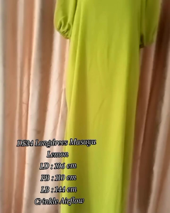 Homedress Masayu Lemon: Pakaian Wanita Elegan Berbahan Katun Alami