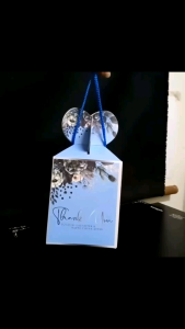 10pcs DIY Thank You Wedding Doorgift Box