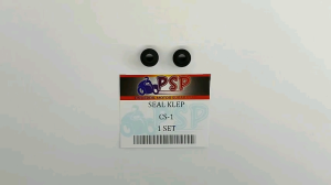 Seal Klep CS 1 (Harga Per Set Isi 2) - Sil Siel Karet Batang Klip Valve Stem Honda CS1 Sonic 125