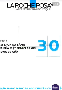 [Hàng cty] NƯỚC TẨY TRANG trắng/xanh 400ml cho da nhạy cảm/da dầu của Laroche Posay ( la roche posay )