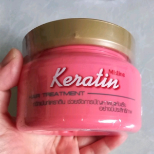 ทรีทเม้นท์บำรุงผม มิสทิน เคราติน ขนาด 200 กรัม ดูแลผมเสีย ครีมหมักผม