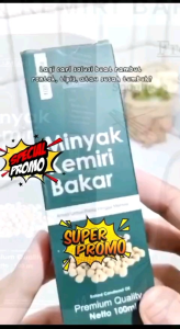 Minyak Kemiri Bakar Premium 100ml - Penumbuh Rambut Alami & Pembersih Ketombe