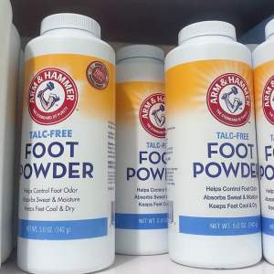 [U.S.A] Arm & Hammer Talc-Free Foot Powder- Phấn khử mùi và hút ẩm chân không chứa bột Talc. 142gam
