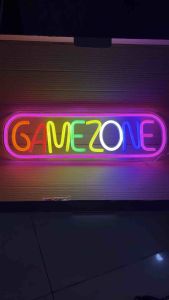 ป้ายไฟ ป้ายไฟร้าน ป้ายไฟตัวอักษร ป้ายไฟวิ่ง ป้ายไฟled ป้ายไฟนีออน ป้ายไฟร้านเกมส์ ป้ายไฟGAME ZONE