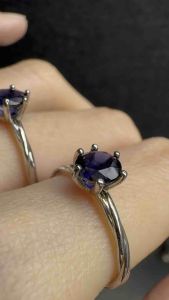 Natural | Genuine | Loveau Jewel | HQ Cordierite / Iolite Ring | Crystal | Gemstone | Ring | S925