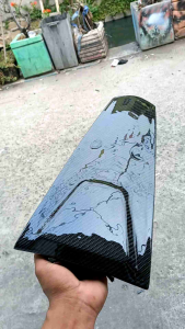 dasi tameng depan stylo karbon kevlar