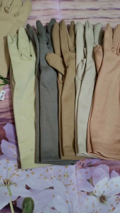 Bao tay chống nắng Ba Thảo  cotton 4 tấc 2 lớp vải