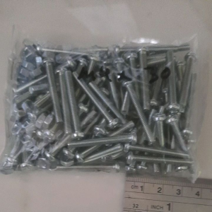 baut dan mur 7/jp4x30 obeng isi 100set