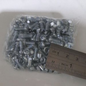 baut dan mur 7/jp4x1cm obeng isi 100set