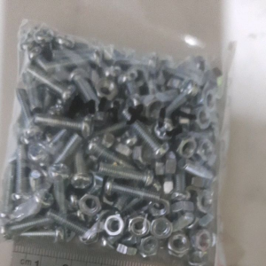 baut dan mur 7/jp4x1.5cm obeng isi 100set