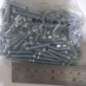 baut dan mur 7/jp4x2.5cm obeng isi 100set