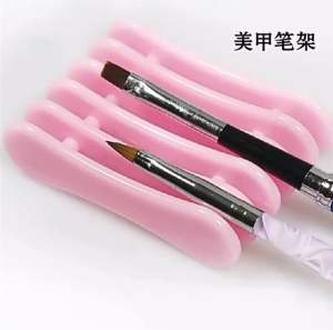 🇲🇾（Ready Stock)Nail art brush pen rack holder 现货 美甲刷笔架支架 颜色随机 color random