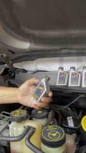 EZI GearPower steering and Differential Treatment สารเสริมประสิทธิภาพเกียร์รถยนต์ 50ml.