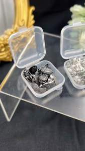 THE BROOCH FACTORY Set Travel 10pcs with BOX Baby Brooch Kerongsang Tanpa Batu Pin Tudung Hijab D080