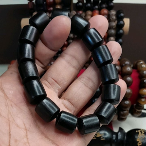 Gelang Kayu Kelor Hitam Bertuah 14mm
