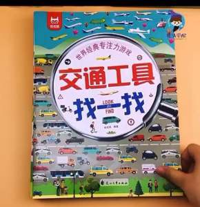 Hidden Pictures book for kids Random 随机 找图游戏书 找一找 专注力游戏 Brain Development Training Concentration Game Educational