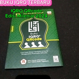 Buku IQRO Milenial Edisi QRCode Edisi Full Colour alQosbah IQRO Berwarna Cara Cepat Belajar Al-Quran - AMM Yogjakarta