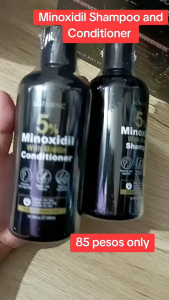 Minoxidil Shampoo and Conditioner 2 bottles Kormesic with 5%Biotin.Anti hair Loss.Promote hair regrowth.