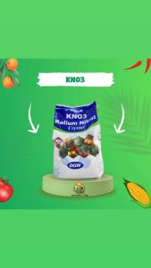 PUPUK KNO3 PUTIH DGW KALIUM NITRAT CRYSTAL KEMASAN 2 KG