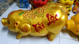 Lợn đất to khổng lồ hoa nổi cực đẹp