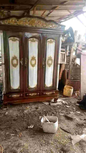 lemari pintu 3 jati peluru mahkota