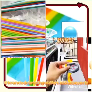 (5PCS) STIK BALON DAN CUP / STIK BALON LATEX / TANGKAI BALON / STICK BALLOON / SDC3320