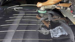 ฟองน้ำขัดสี ทรง Daimon หน้ากว้าง 6นิ้ว ใช้กับแป้น 5นิ้ว