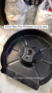 Cover Ban Serep New Fortuner 2023 ke atas plastik abs bagus