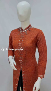 FYK Seruni Kebaya Modern Labuh Original Sulam Manik Baju Kebaya