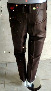 Celana Formal Pria Celana Bahan Dasar Metalik Celana Slimfit Mengkilap