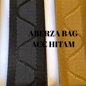 Tali Tas Selempang MOUNTAIN acc HITAM lebar 4 cm panjang 120 cm