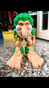 Mô hình 3d - Nhân vật Brr brr patapim - vũ trụ brain rot