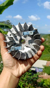 A288จานไฟ +พร้อมลิ่ม เครื่องตัดหญ้า 2 จังหวะ "ยี่ห้อ" WAB-411M WASABI (วาซาบิ) แท้ งานคุณภาพ ทนทานแข็งแรงต่อการใช้งาน #ตรงปก100%