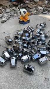 น็อตล้อเบอร์19 เกลียว1.5 น็อตล้อเดิมแท้100% ชุปโครเมียม แข็งแรง