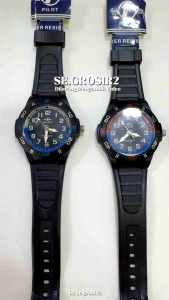 Jam Tangan Anti Air Anak & Dewasa Merek Pilot Original Strap Rubber