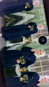 AISHWA DRESS GAMIS CRINCLE KOMBINASI BRUKAT ELEGAN TERBARU