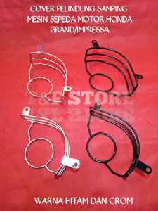 COVER PELINDUNG MESIN SAMPING KANAN & KIRI SEPEDA MOTOR HONDA GRAND IMPRESSION