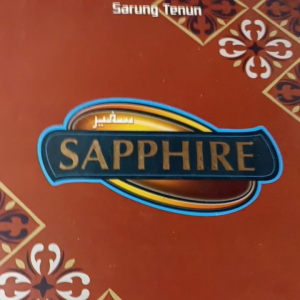 SARUNG SAPPHIRE SONGKET TIMBUL & TARBUSH/ UKHUWAH BY SAPPHIRE TARBUSH PREMIUM