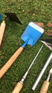 Promo Alat Berkebun Garuk Mini & Sekop Kecil Wangkil Plat Baja