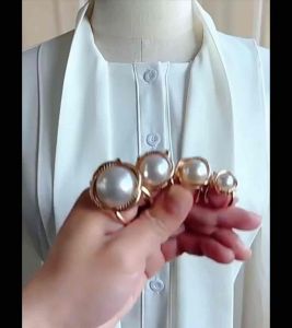 Brooch Buckle Ring Tudung Cincin Clip Hijab Pin Ring Tudung Scarf Shawl Bawal Muslimah Kerongsang Jarum Jewellery Fashion Bawal Hijab Cincin Tudung Bawal