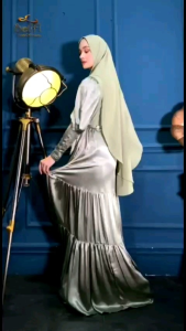 MAHDYAH SYARI Gamis Special Shimmer Cradenza By Belifi - Nazra.Sha.