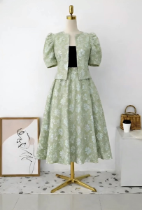 FILIPINIANA TERNO SKIRT INNER NOT INCLUDED ( LARGE - XL ) - TRENDING TERNO - FOR WOMEN
