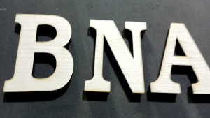 40(Bisa pilih huruf) huruf timbul bahan HPL BERLAPIS EVA 10 MM ukuran