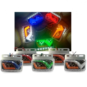 Lampu Bak Box Truk 24V Sein Running / Lampu LED Bak Truck 24 Volt