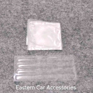 4pcs Anti-scratch Protector Car Door Bowl / Handle Bar Transparent Silicone Rubber Sticker