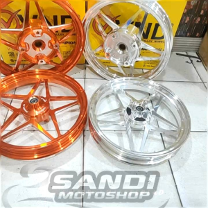 Velg Racing Vnd V Speed Vario 160 Abs & Stylo Abs / Pelek V Speed Bintang Vario 160 Abs & Honda Stylo Abs 185/215-14