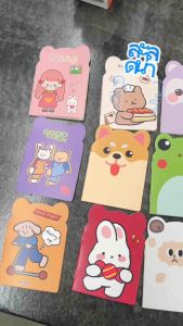 (แพ็ค50เล่ม) สมุดโน๊ต สมุดบันทึกเล่มเล็ก ขนาดพกพา ขนาด12*8.5ซม ลายการ์ตูนน่ารัก พร้อมส่ง ออกบิลได้